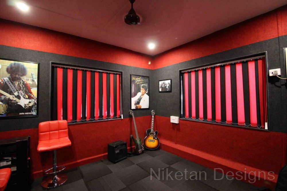 Niketans design for music studio in a bungalow